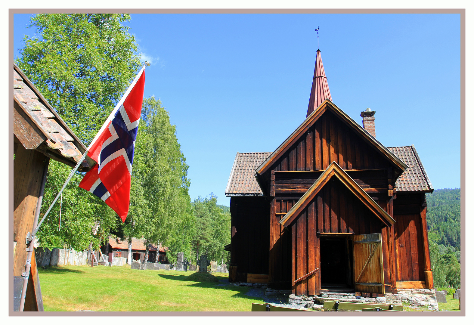 Norwegen und Stabkirchen gehören zusammen