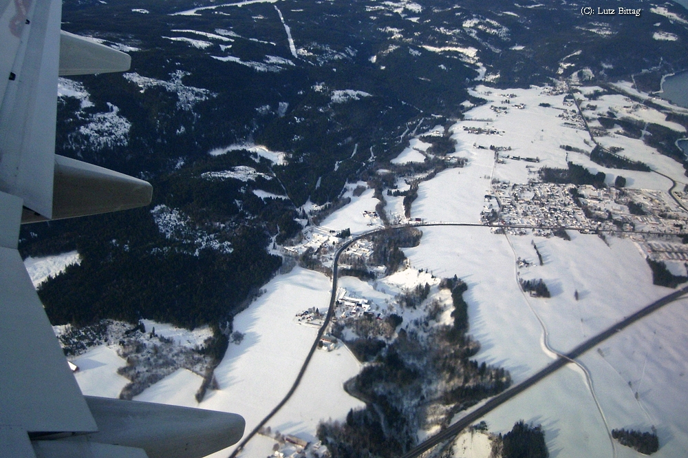 Norwegen von oben