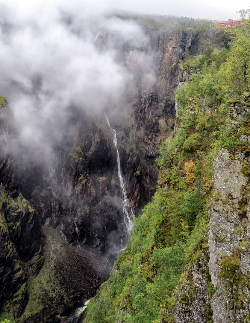 Norwegen Vøringsfossen 163 Meter Falltiefe