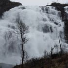 Norwegen Wasserfall an der Flambahn P5230102