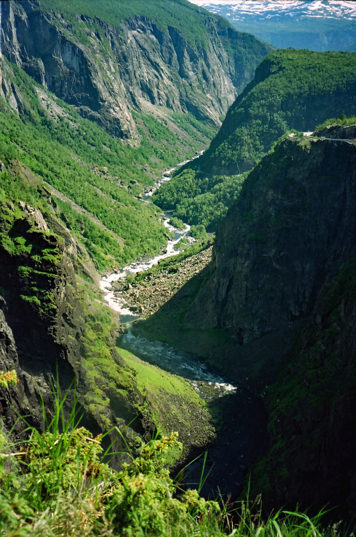 Norwegen,Grün und Felsig