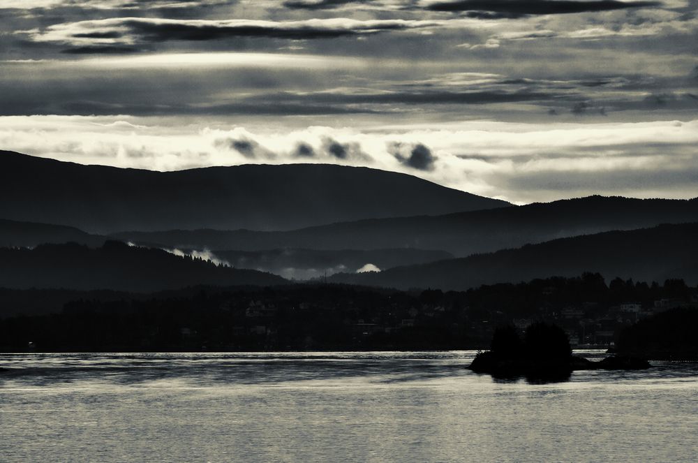 norwegens fjordlandschaft ...