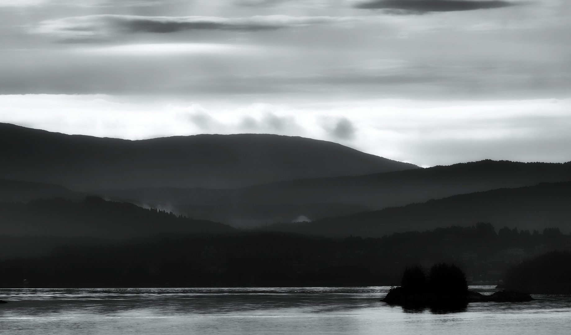 norwegens fjordlandschaft ..