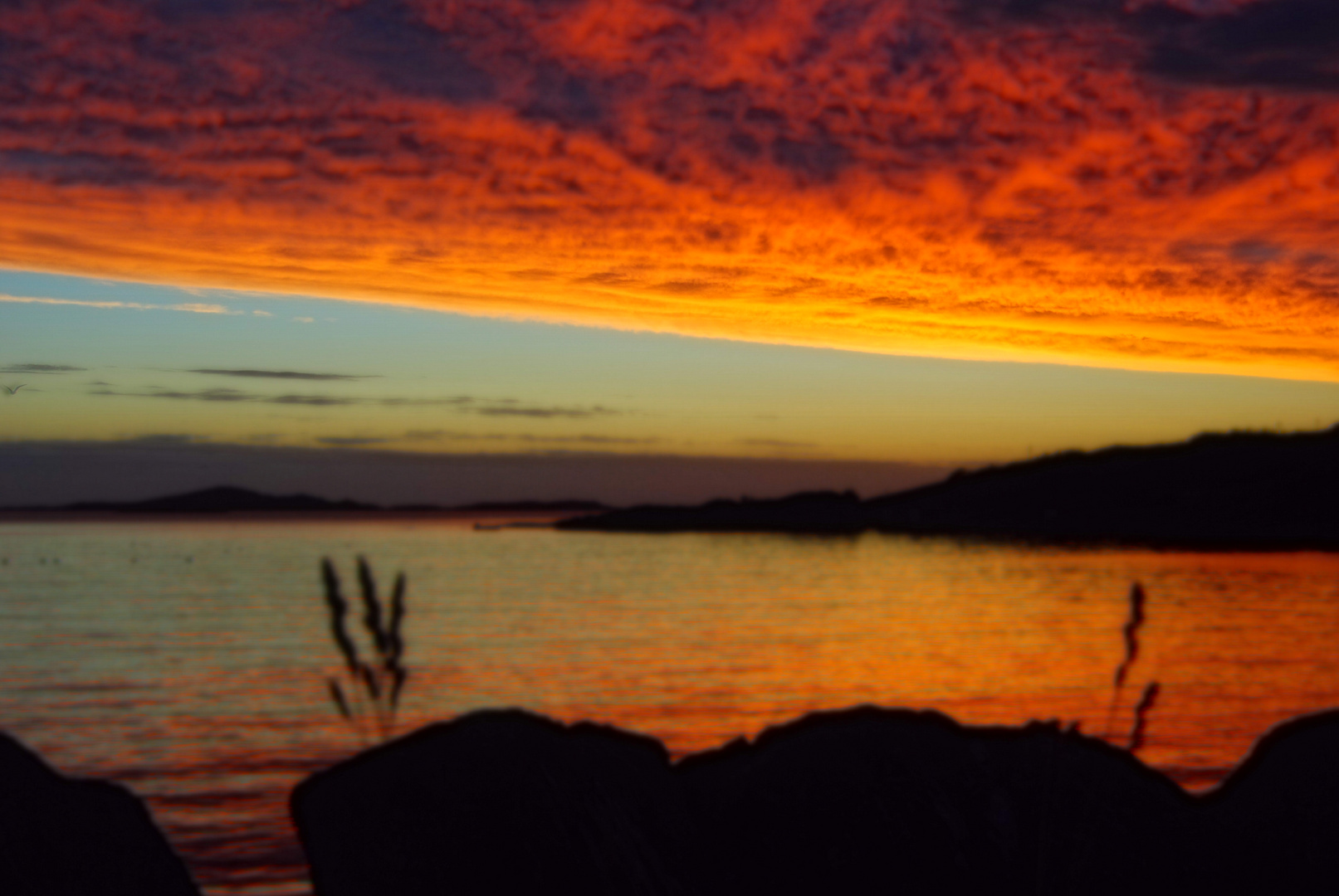 Norwegens Sonnenuntergang