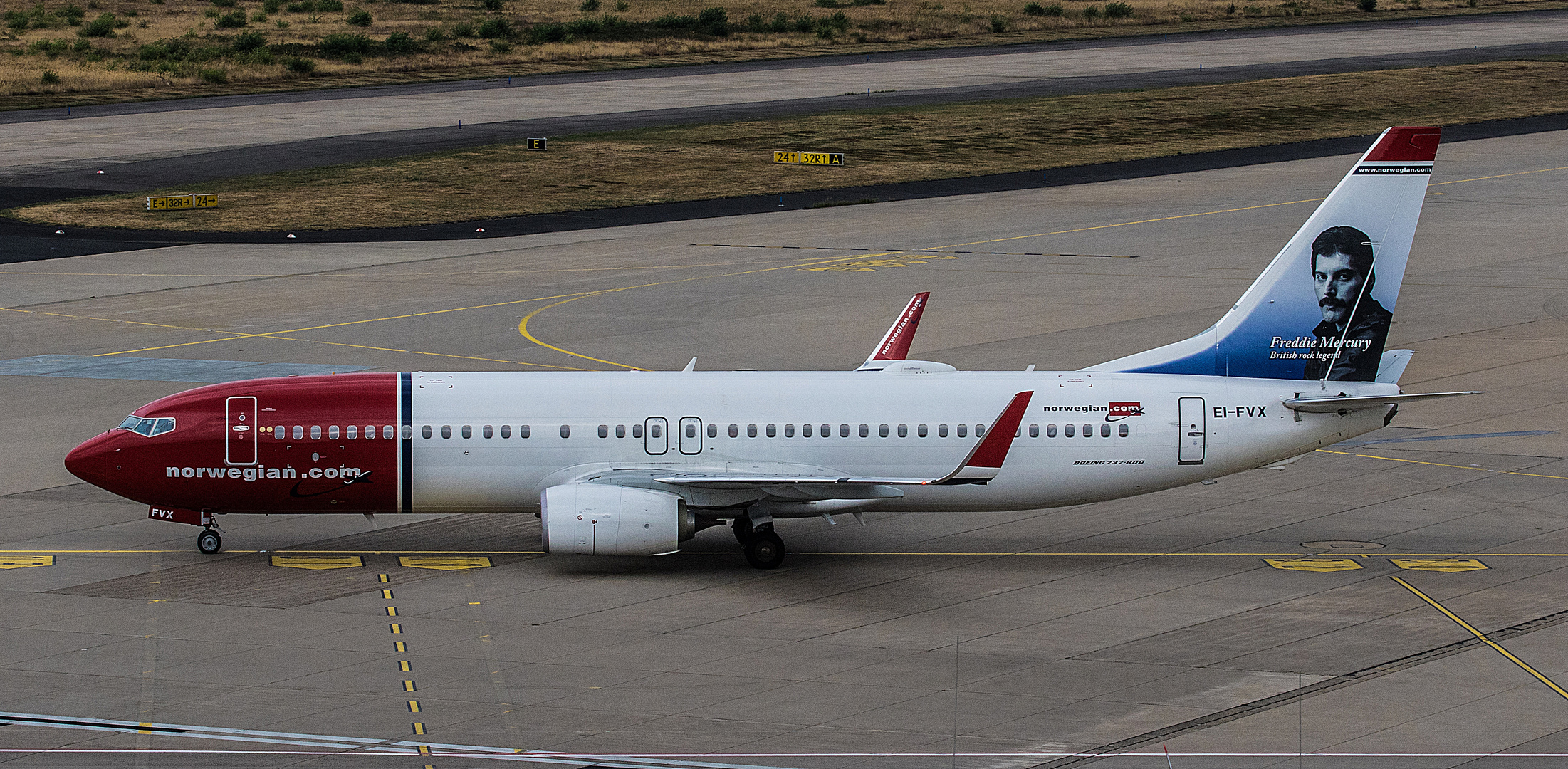 Norwegian Airlines gedenkt Freddy Mercury 