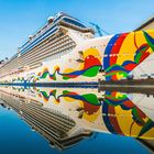 Norwegian Encore im Spiegel