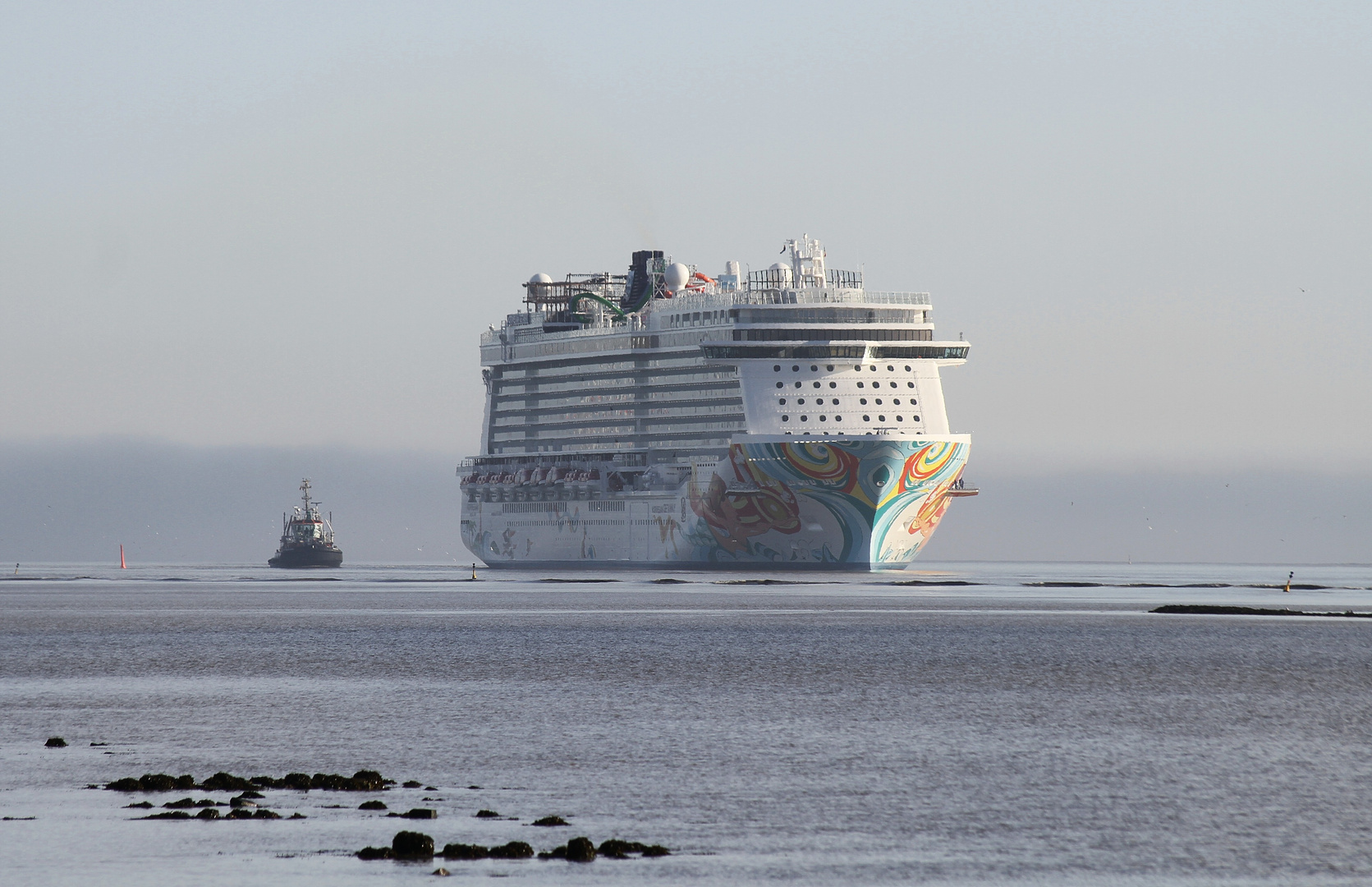 Norwegian Getaway ... freie Fahrt 15.11.2013 12:19 Uhr