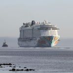 Norwegian Getaway ... freie Fahrt 15.11.2013 12:19 Uhr