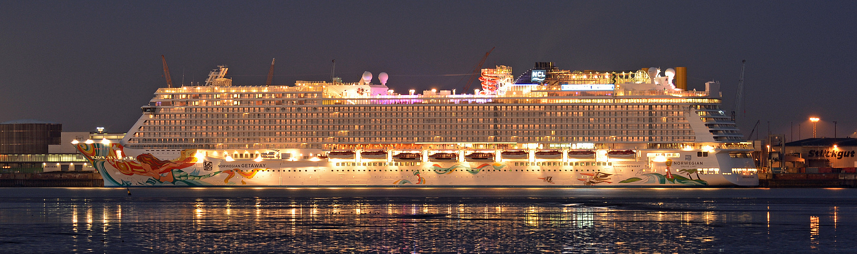 Norwegian GETAWAY in Bremerhaven