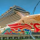 Norwegian JOY in der Abendsonne