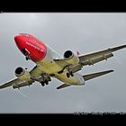 Norwegian's Red Nose - Final Approach to RWY 23