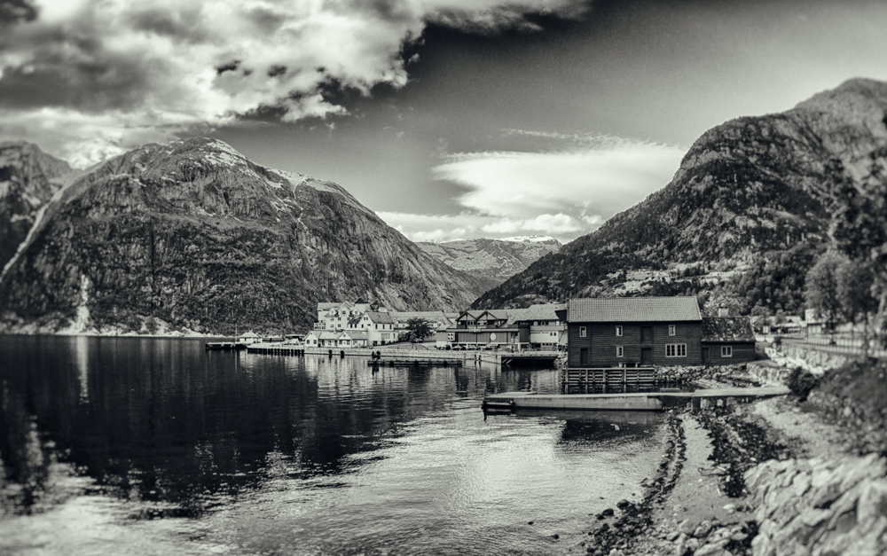 Norwegische fjord