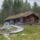 Norwegische Holzhütte-1