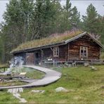 Norwegische Holzhütte-1