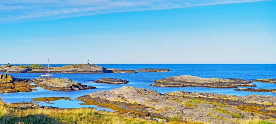 Norwegische Küstenlandschaft
