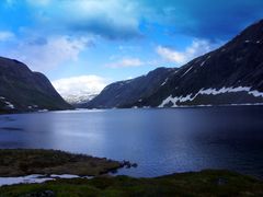 norwegischer Gletschersee