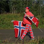 Norwegischer Rallye-Fan