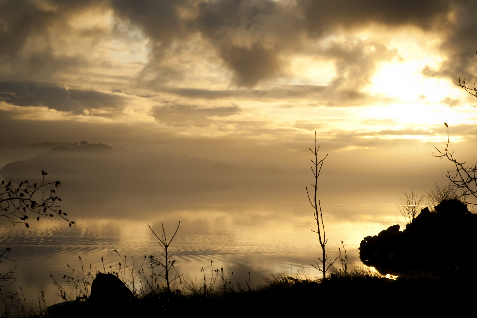 Norwegischer Sonnenaufgang