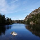 Norwegischer Waldsee