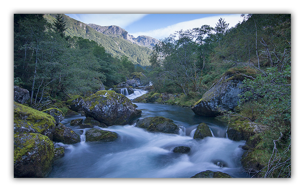 Norwegisches Gletscherwasser