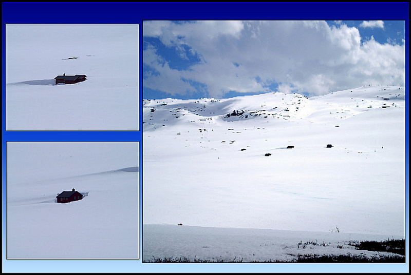 Norwegisches Häuser-Suchbild..