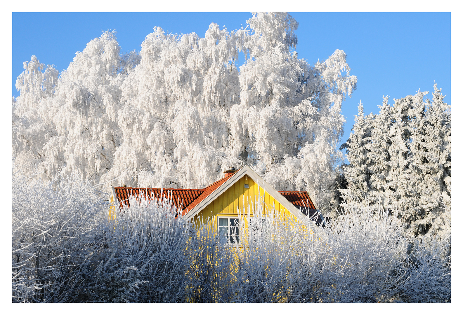 Norwegisches Holzhaus