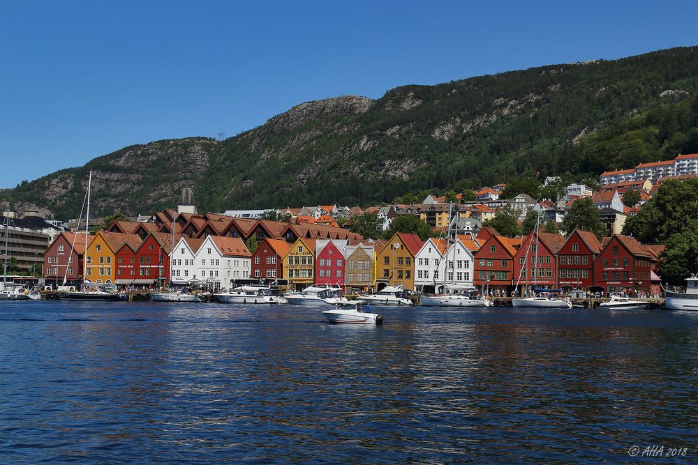 Norwegwn - Bergen - Bryggen