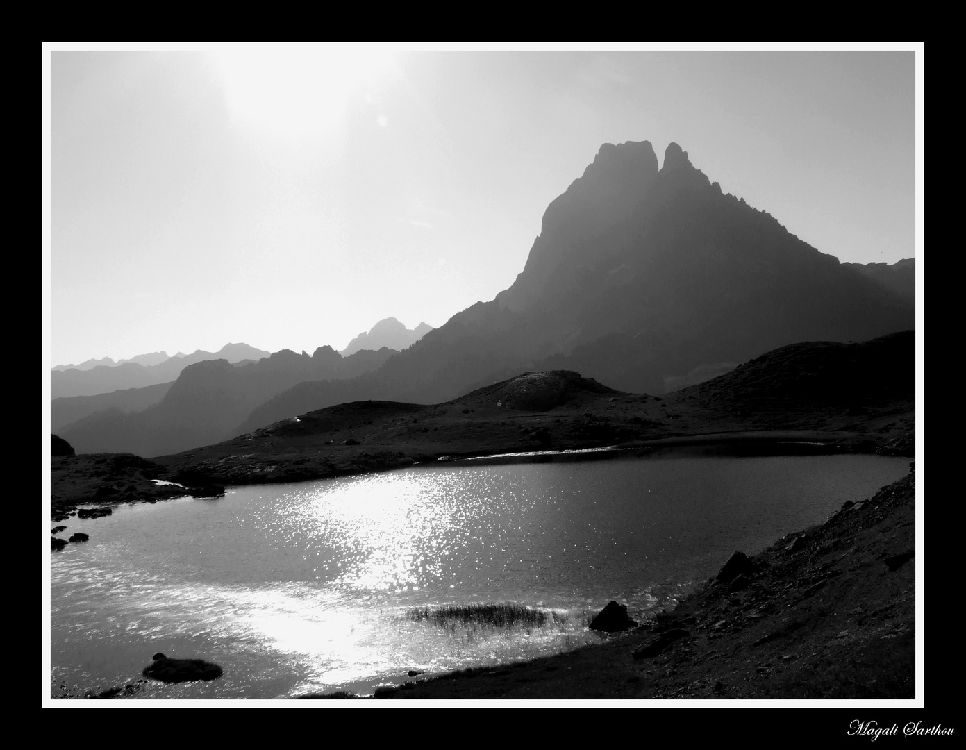 Nos Pyrénées à contre-jour....