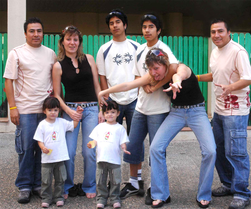 Nosotros: Nicole, Nicole, Jose Carlos, Jose Carlos, Marta, Marta y Yo y Yo