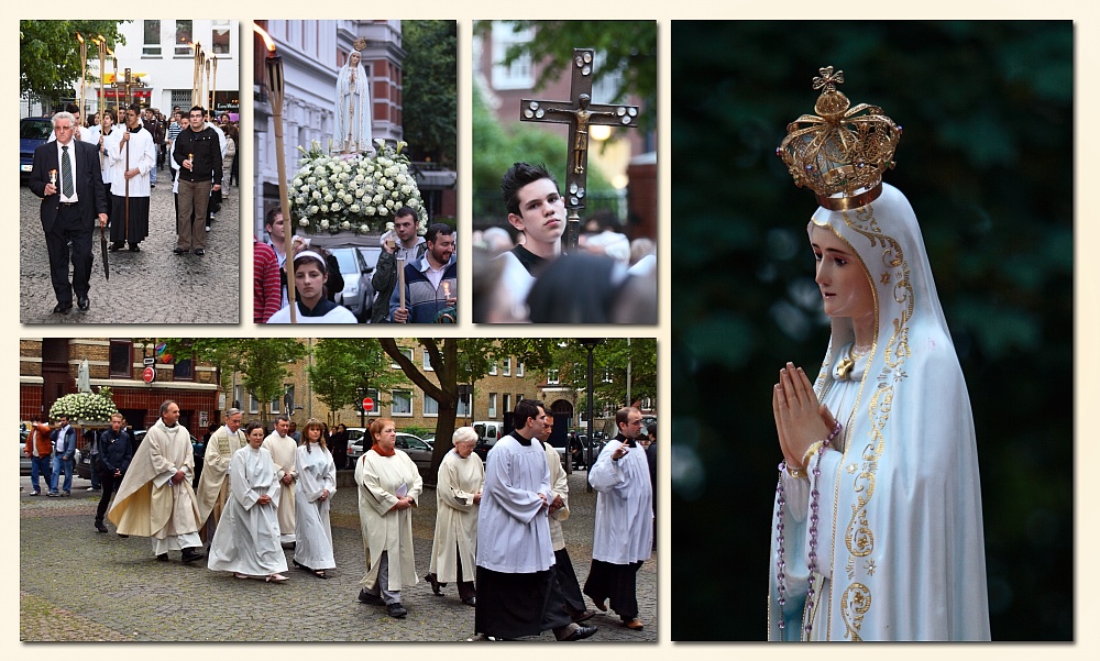 Nossa Senhora de Fátima zu Besuch in Hamburg