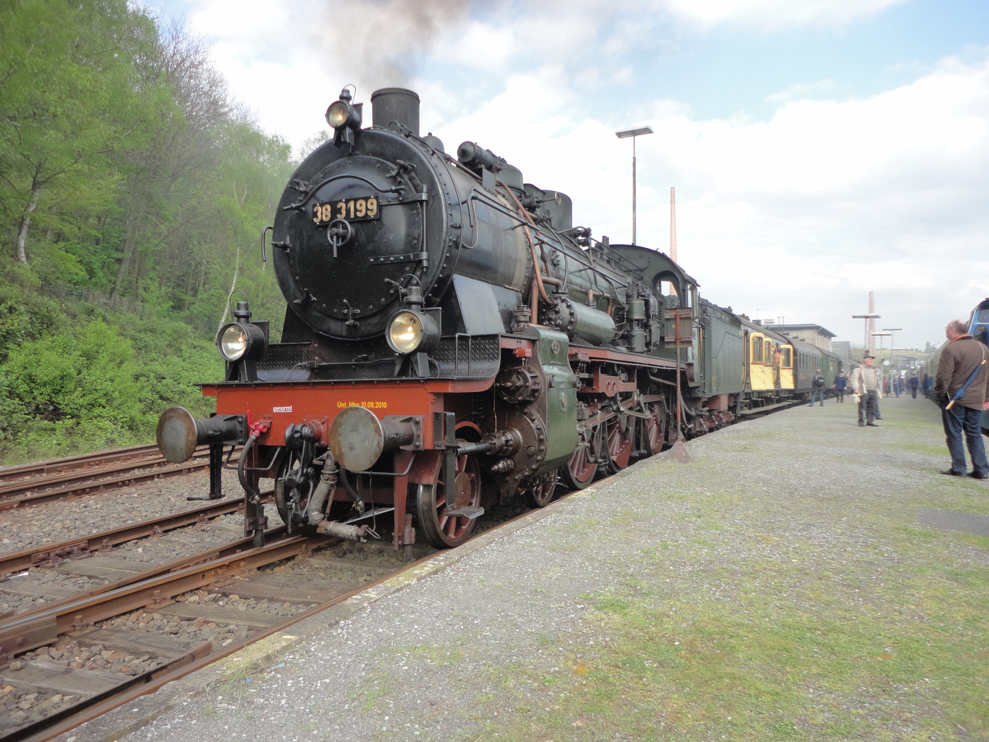 Nostalgie am Bahnsteig