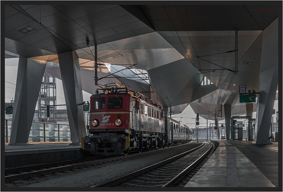 Nostalgie am Hauptbahnhof