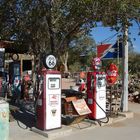 Nostalgie an der Route 66: Alte Tankstelle