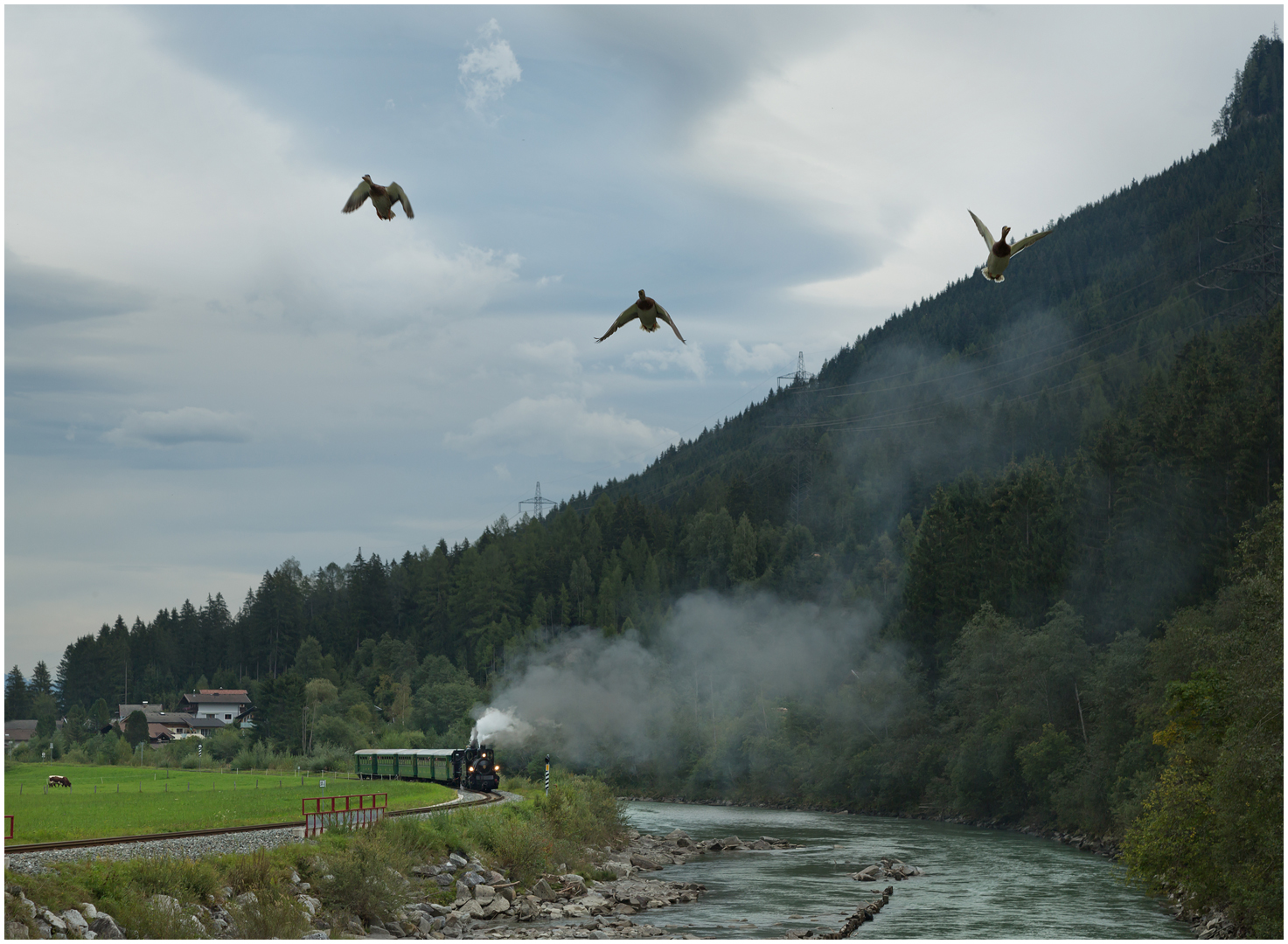 Nostalgie an der Salzach V