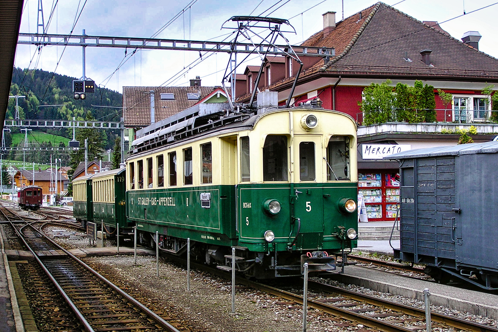 Nostalgie bei den Appenzeller Bahnen -1-