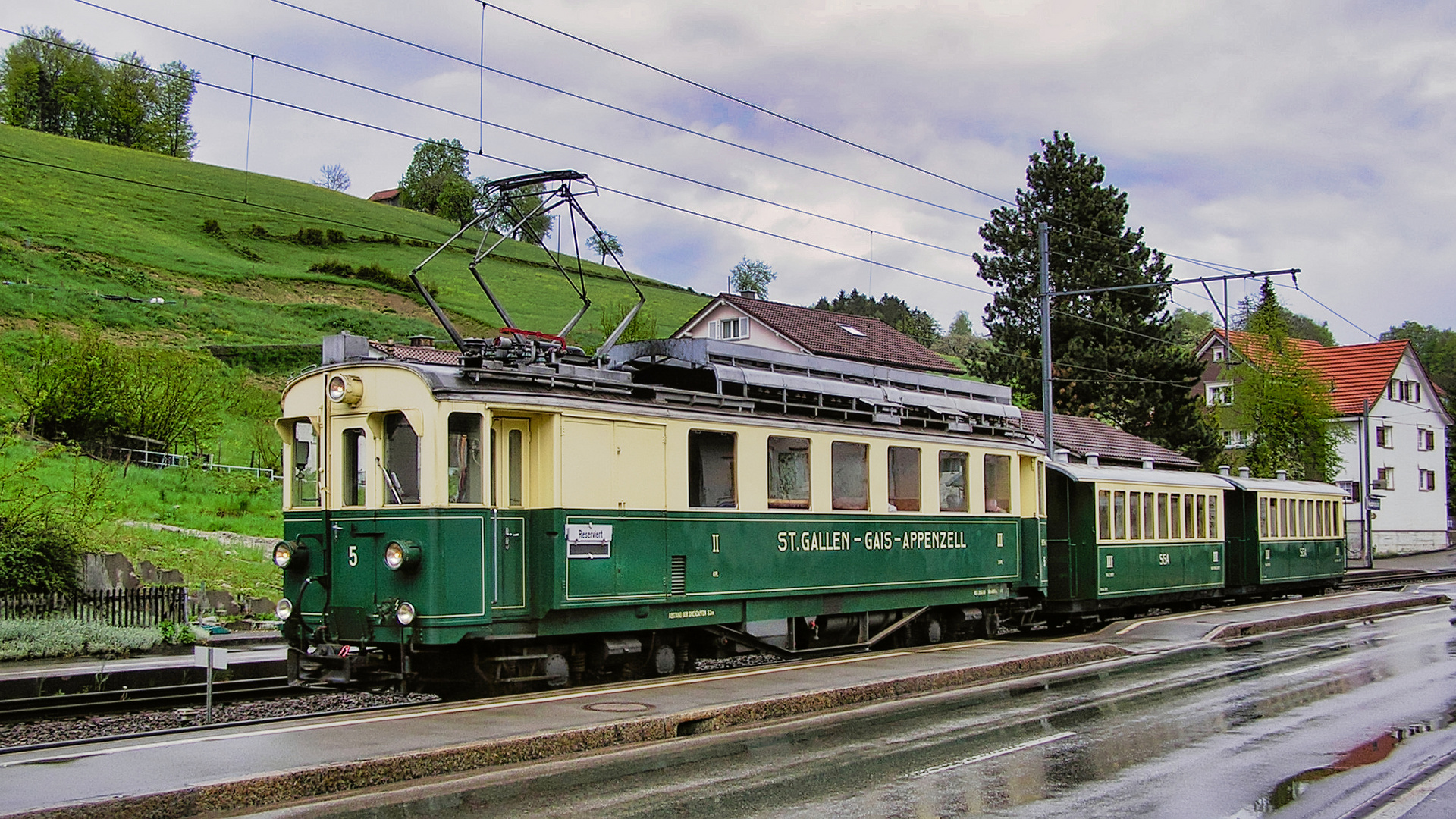 Nostalgie bei den Appenzeller Bahnen -2-