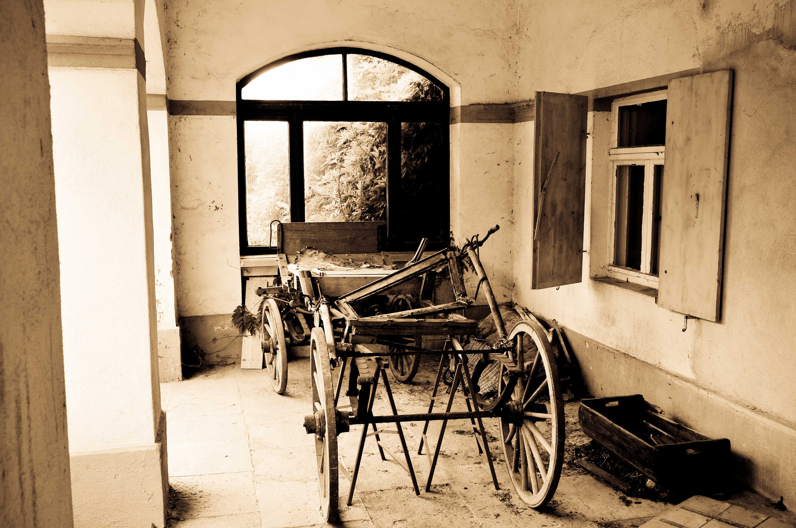 Nostalgie im Schloss Diesbar-Seußlitz