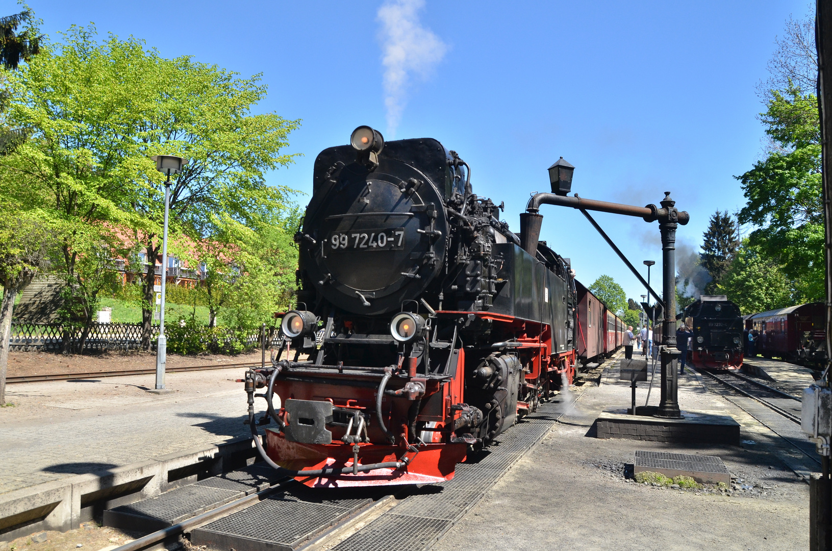 Nostalgie-Lok der Brocken-Bahn