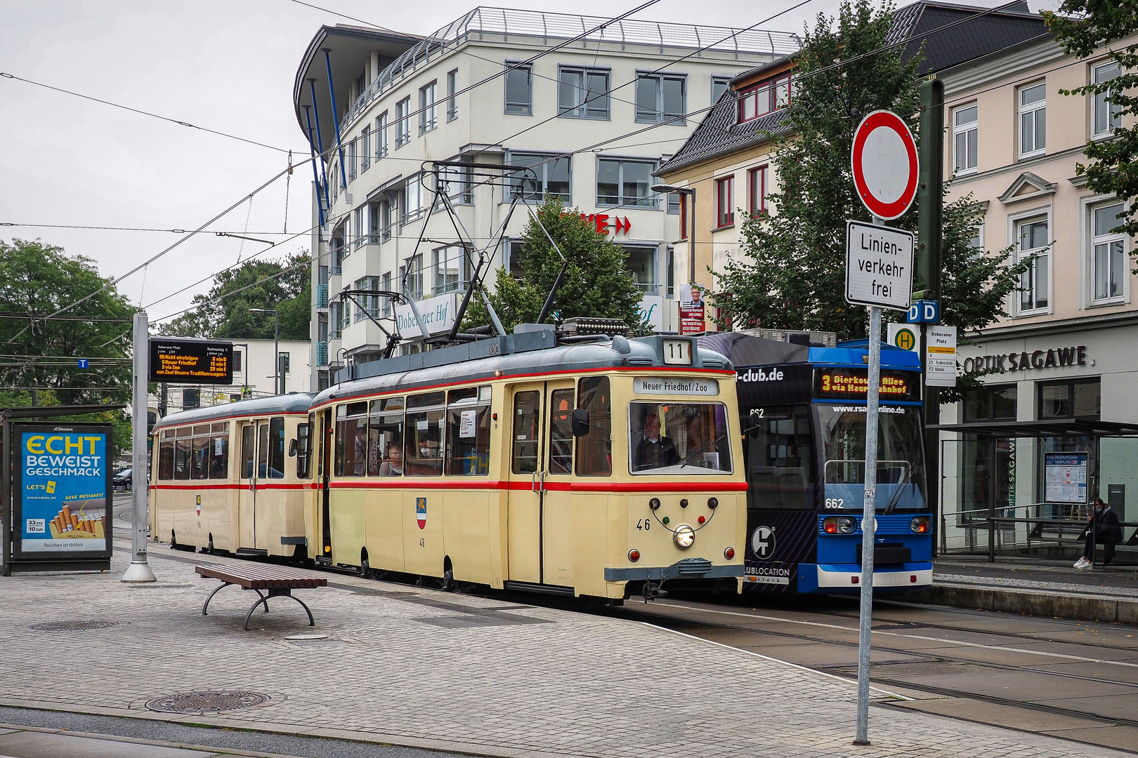 Nostalgie-Straßenbahn