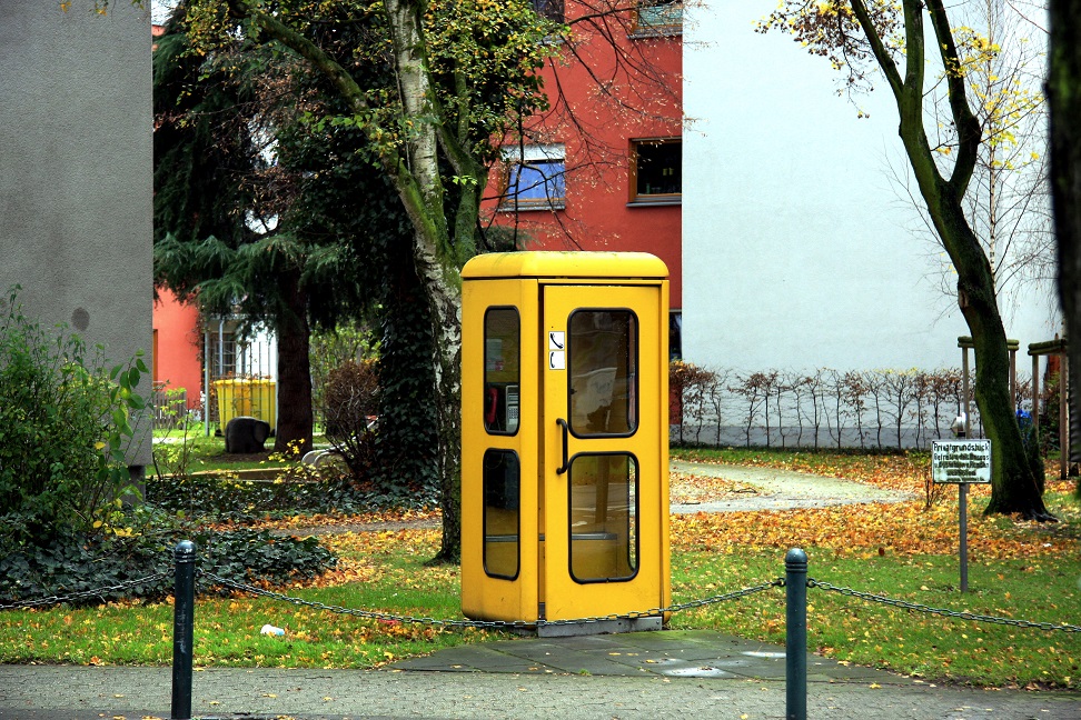 Nostalgie - Telefonzelle in Düsseldorf