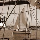 Nostalgie unter Segeln - Auslaufen aus dem Hafen von Marstal