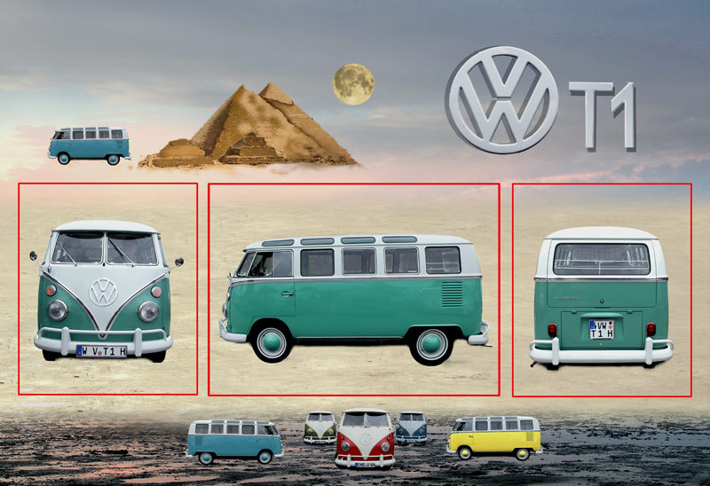 Nostalgie VW T1 Typ Samba