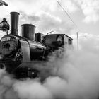 Nostalgische Dampflokomotive