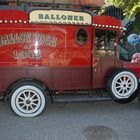 Nostalgischer Ballonwagen im Tivoli, Kopenhagen