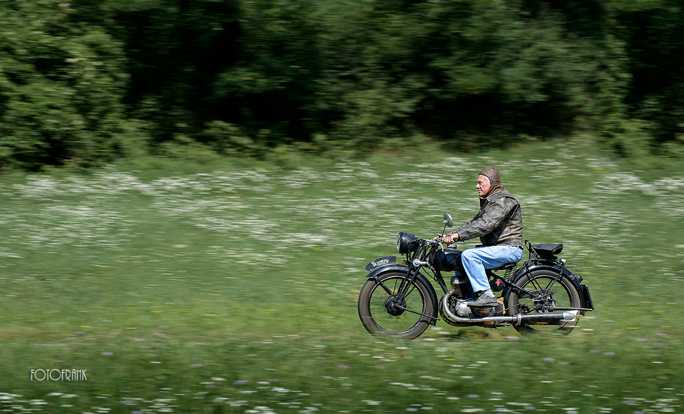 nostalgischer Motorradausflug