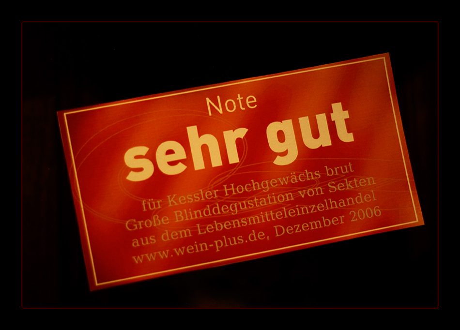 Note - sehr gut