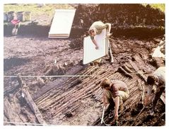 Notgrabung am Egelsee bei Niederwil 1962, 100 Jahre nach der Entdeckung der Pfahlbausiedlung
