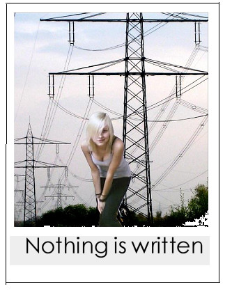 nothing is written