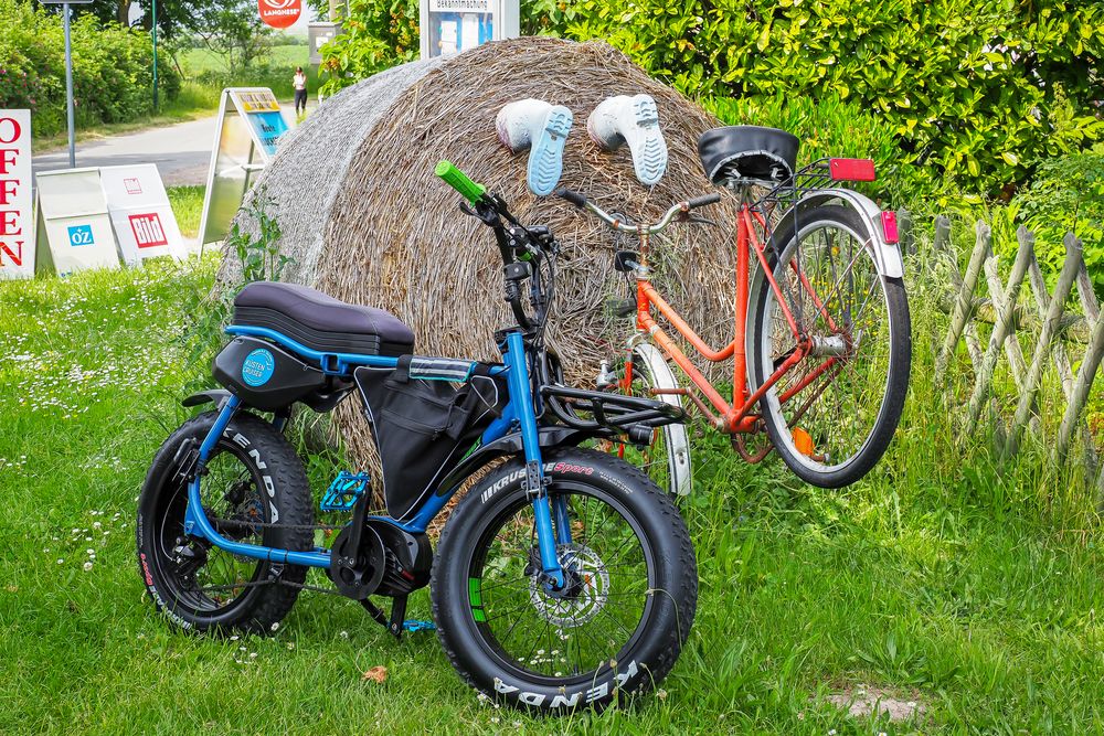 Notlandung im Strohballen