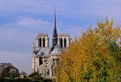 Notre Dame à l'automne.